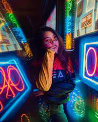 Marvelous Female Lifestyle Portrait Photography By Tom Dewh Neon Photography Portrait Photography Photography Women