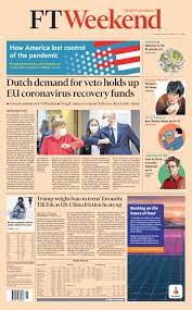 Dec 7, 2016 · 11 min read. Financial Times Cover This Weekend On The European Council Eunews