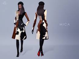 Are you browsing for the best sims 4 clothing custom content? The Sims Resource Pony Hair Coat Mica