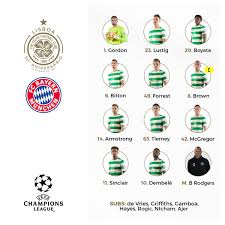 Doch so gelassen reagiert längst nicht jeder. Champions League Team News Celtic V Bayern Munich Itv News