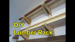 I am wanting to build some hanging overhead storage in my garage. Garage Lumber Rack Easy Cheap Diy Project Youtube