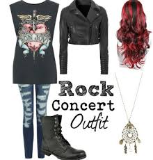 How Do I Dress For A Rock Concert Girls Concert Outfit Concert Outfit Rock Concert Outfit Winter