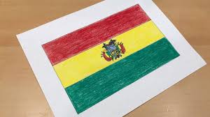The current flag of bolivia was officially adopted on november 30, 1851. Bolivian Flag Drawing Youtube