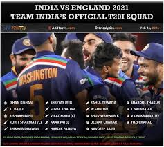 Will have to take it hardik has in recent times stuck to playing as a finisher in the national team. India Vs England 2021 Bcci Announces The Official T20i Squad Star Mi Players Included