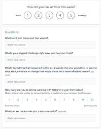We all know how to put a good spin on the classic greatest weakness question. Employee Feedback 5 Examples And Why It S So Important Hotjar Hotjar Blog