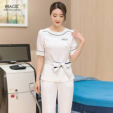 Check spelling or type a new query. Buy Spa Uniform Beauty Salon Scrub Set Women S Slim Fit Foot Technician Service Scrub Uniforms Skin And Hair Cutting Working Uniform Cicig
