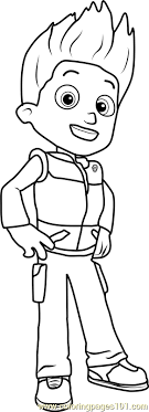 Click the ryder from paw patrol coloring pages to view printable version or color it online (compatible with ipad and android tablets). Ryder Coloring Page Paw Patrol Coloring Pages Paw Patrol Coloring Birthday Coloring Pages