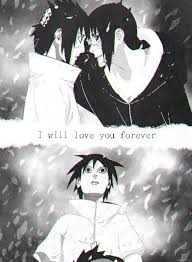 Itachi S Last Words This Also Reminds Me Of The Children S Book I Ll Love You Forever I Ll Love Yo Naruto Characters Naruto Sasuke Sakura Itachi Uchiha