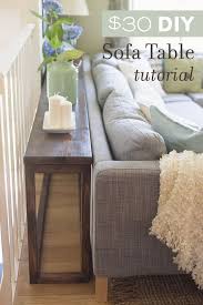 We could stay with and we didn't have. 30 Diy Sofa Console Table Tutorial Diy Sofa Table Home Living Room Diy Sofa