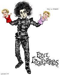 Edward scissorhands is a 1990 movie by tim burton, and stars johnny depp in the main role as edward, a gentle man with scissors for hands, who is brought into a new community after living for. Edward Scissorhands Caricatures Ireland By Allan Cavanagh