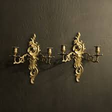 See more ideas about candle sconces, sconces, candles. French Pair Of Gilded Bronze Antique Candle Wall Sconces O Keeffe Antiques