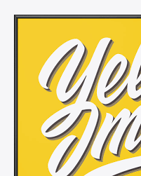 Download Plastic Frame Poster Mockup In Indoor Advertising Mockups On Yellow Images Object Mockups PSD Mockup Templates