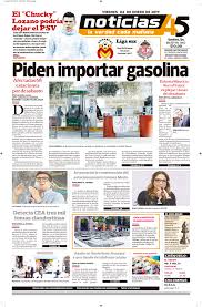 Consulta Aqui Nuestras Portadas De Hoy 4 De Enero Del 2018 Noticias De Queretaro