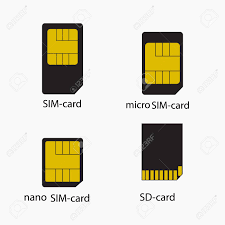 The sim card comes from your mobile provider, and this is what gives your phone number to the device.sd cards can be bought as an accessory and store your external data such as photos, songs, videos, apps, documents, etc. Sim Card And Sd Card Icons Isolated On White Background Royalty Free Cliparts Vectors And Stock Illustration Image 69238403