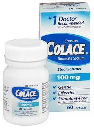 Colace Docusate Sodium Stool Softener 100mg Buy Online In Mongolia At Mongolia Desertcart Com Productid 63673440