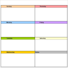 Pin On Weekly Calendars