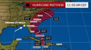 Hurricane Matthew Has No Effect On Panama City Beach