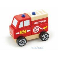 This fire truck puzzle is ready to go with only 24 cardboard pieces to complete assembly! 3d Puzzle Fire Truck Ebay