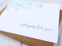 You can count on me to pray for you today. Praying For You Watercolor Notecards Britt Lauren Designs