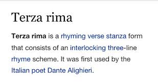 Robert Frost Wrote Aquainted With Night In Terza Rima Word Nerd Wonderful Words Rhyme Scheme