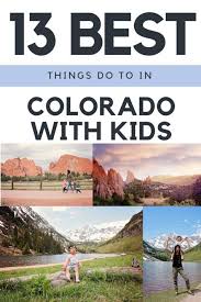 Here are the top 10 things to do with kids in colorado springs. Colorado Has An Endless Amount Of Activities To Do As A Family We Have Listed Our Top 13 Best A Road Trip To Colorado Colorado Travel Colorado Family Vacation