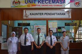 We were acknowledged that they are still having leprosy cases and we were able to meet few of the patients. Hospital Orang Asli Gombak Unit Kecemasan Dan Trauma