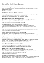 Modine gas unit heater wiring diagram. Https Usermanual Wiki Document Manualforugphrheemfurnacerbnpijg 369634024 Pdf