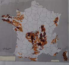 Tous les courants telluriques sont positifs pour l'homme, malheureusement ils inutile de souligner que les cartes géographiques des vierges noires, doubles celles des courants telluriques et recoupent. Le Radon En France Geobiologie France