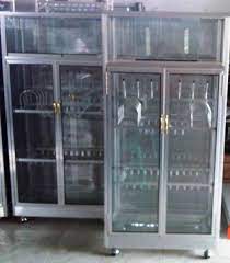 Anda tentunya tidak ingin kalau dapur anda terlihat kotor bukan? Jual Lemari Piring Gelas Pintu 2 Aluminium Kaca Bening Di Lapak Ivan Bukalapak