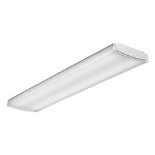 Complement your décor with a flush mount light fixture, available in a variety of styles and sizes. Lithonia Lighting 48 Inch Integrated Led Wraparound Flushmount Light Fixture The Home Depot Canada
