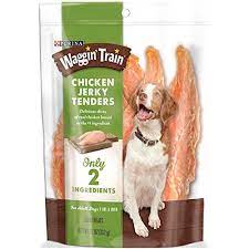 Beingdogs Com Purina Waggin Train Chicken Jerky Tenders Dog Treats Dogtreats Beingdogs Chicken Jerky Training Chickens Dog Treats Grain Free