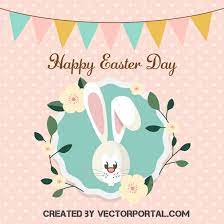 Easter is a festival celebrated by christians globally as a day of resurrection of jesus christ. Happy Easter Day Background Free Vector Image In Ai And Eps Format Creative Commons License