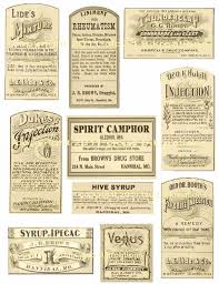 These habit trackers work great in a bullet journal, happy planner, or home binder! Antique Medicine Labels Digital Collage Sheet Medicine Label Collage Sheet Printable Craft Vintage Printables Vintage Labels Labels