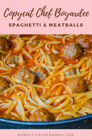 Copycat Chef Boyardee Spaghetti And Meatballs Recipe Chef Boyardee Spaghetti And Meatballs Recipe Chef Boyardee Chef Boyardee Sauce Recipe