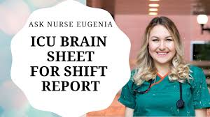 Get started by selecting a template below! Ask Nurse Eugenia Icu Brain Sheet And How To Organize Patient S Info To Make Your Report Better Youtube