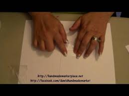 This is where you slide your necklace chain into the card. Diy Necklace Cards Youtube