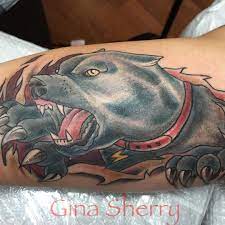 The art of maori tattoo was brought to new zealand by the people of eastern polynesia in 1769 by captain james cook. 70 Pitbull Tattoo Designs Meanings For The Dog Lovers 2019