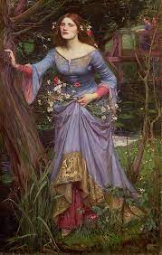 It is a representation of the ending of alfred, lord tennyson's 1832 poem of the same name. Ophelia 1910 Von John William Waterhouse 560302