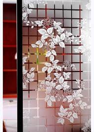 Beautiful Floral Glass Etchimg Door Glass Design Window Glass Design Glass Partition Designs