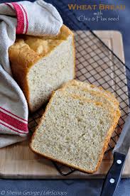Secure bread pan into the cuisinart® bread maker. Life Scoops Wheat Bread With Chia And Flax Seed With Without Bread Machine