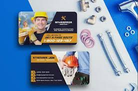 Slick plumbing business cards via basicinvite.com! Plumbing Business Cards Design Templates Texty Cafe
