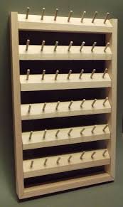 Spool Organizer To Build For The Sewing Room Office Walls Sewing Room Design Sewing Room Storage Sewing Organization