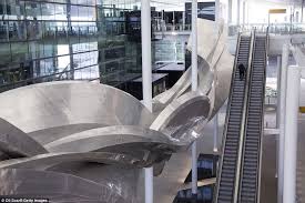 Richard Wilson S Slipstream At Terminal 2 Heathrow Airport Heathrow British Artist Gate House