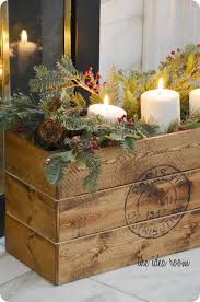 Vintage Diy Crate Vintage Christmas Decorations Christmas Decorations Christmas Deco