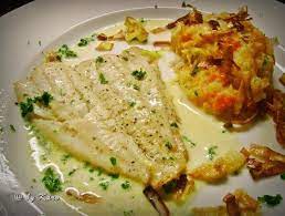 fisch zitroniges schollenfilet an petersilien zitronen sauce rezept rezept schollenfilet fischrezepte rezepte