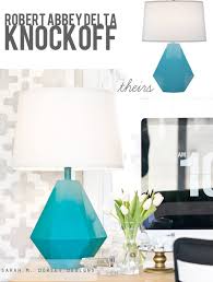 Robert Abbey Delta Lamp Knockoff Dorsey Designs