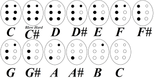 Old Fingering Charts Ace Ocarinas