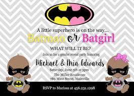 Baby Shower Vendor Products Decorations Favors Invites Baby Shower Gender Reveal Gender Reveal Invitations Batman Baby Shower