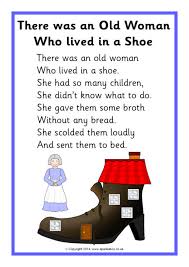 Elderly woman swollen feet on grass with walker. There Was An Old Woman Who Lived In A Shoe Rhyme Sheet Sb10896 Sparklebox
