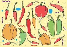 Chili Peppers Doodle Drawing 150027 Download Free Vectors Clipart Graphics Vector Art Let's draw a chili pepper step by step. chili peppers doodle drawing 150027
